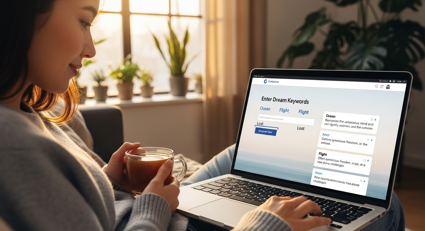 무료 웹 기반 해몽 서비스를 이용하는 한국인