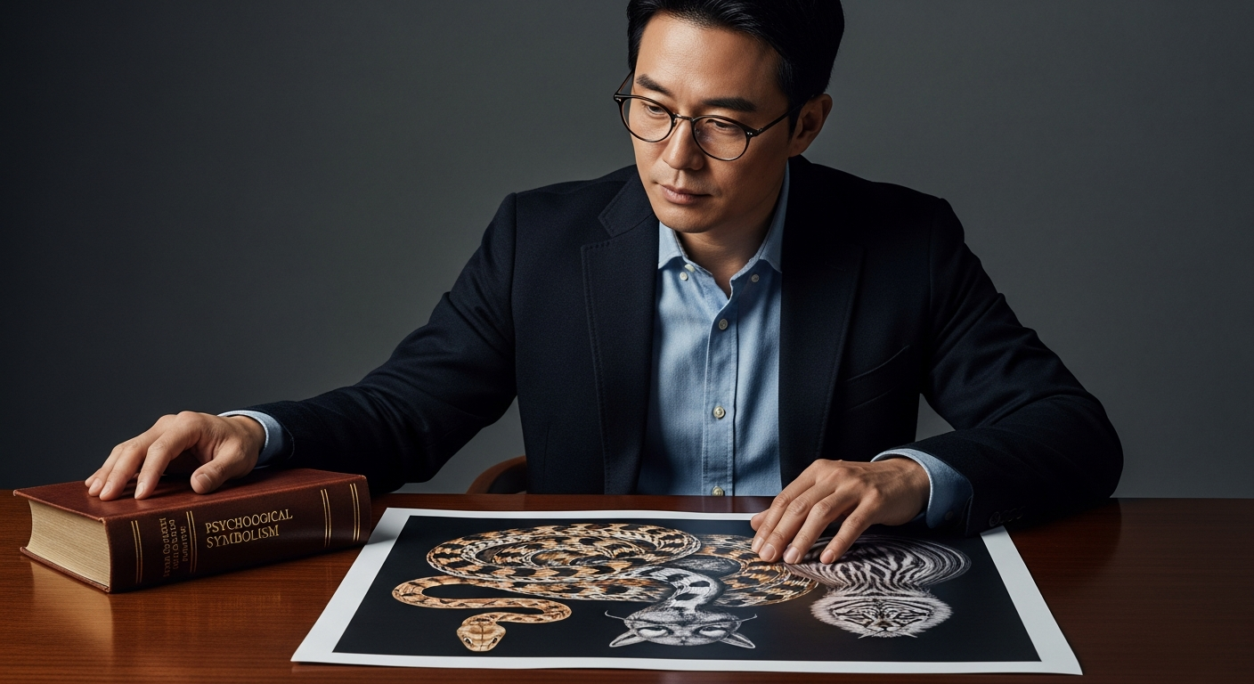 프로이트, 융, 현대 심리학 관점에서 동물의 심리적 의미를 분석하는 한국인 인물