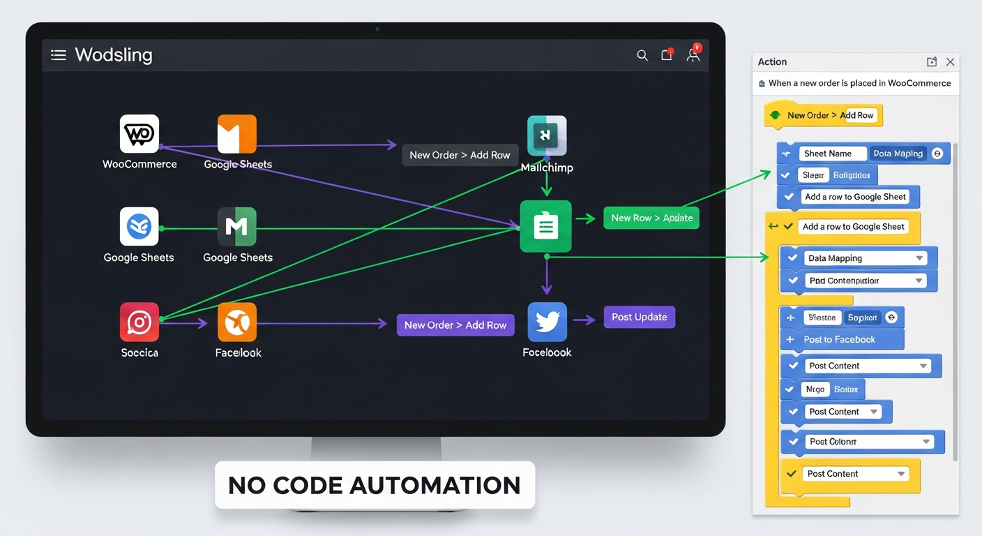 OttoKit 플러그인을 활용한 복잡한 워크플로우와 앱 연동 자동화 화면
