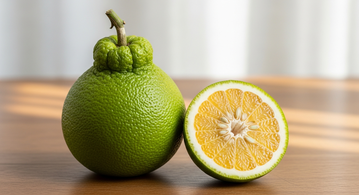 제주의 봄을 대표하는 한라봉 과일 사진