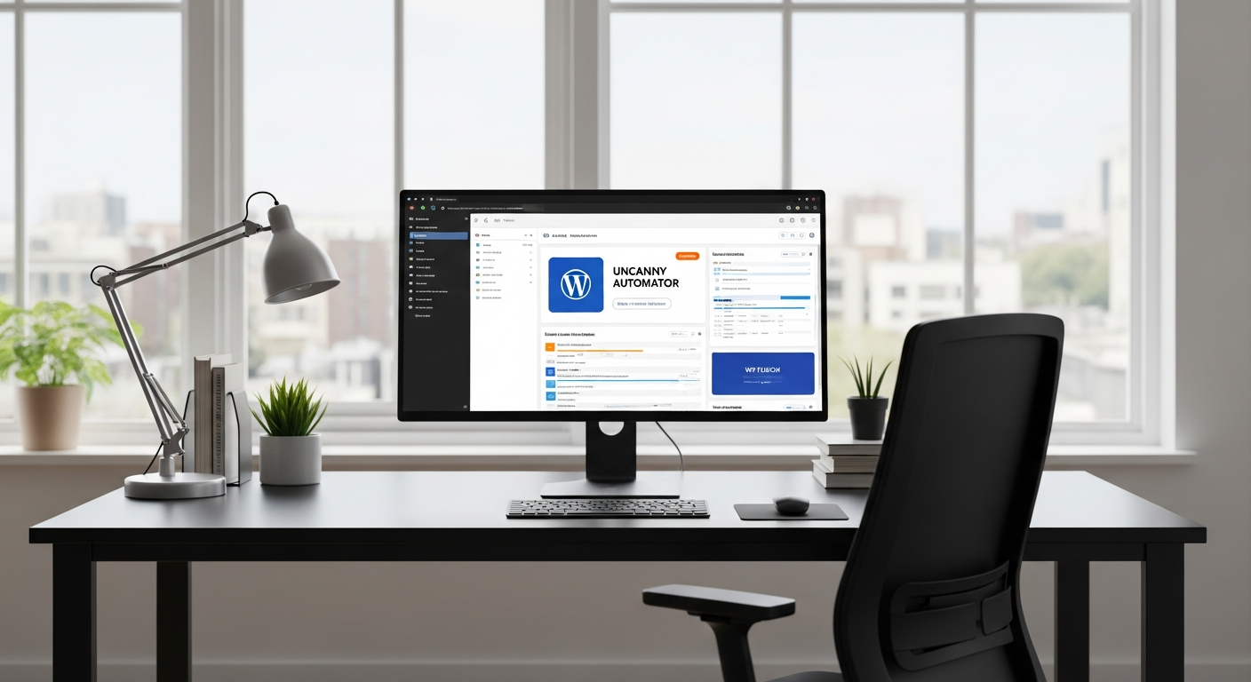 워드프레스 자동화를 통해 반복 작업 시간을 줄이고 생산성을 높이는 모습