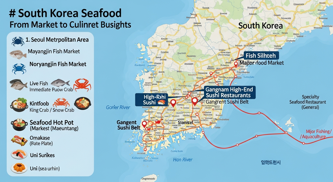 전국 5월 생선 맛집 위치를 보여주는 지도 이미지